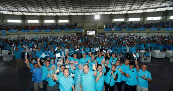 Ribuan Kader Gelora Deklarasi Anis Matta-Fahri Hamzah Capres dan Cawapres