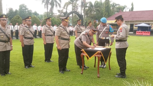Belasan Perwira Polresta Magelang di Rotasi, Kasatreskrim dan Kasatlantas Dijabat Kompol