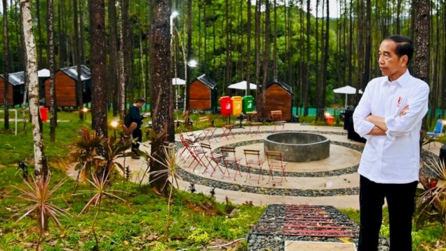 Presiden RI, Joko Widodo di IKN. Dok. Biro Pers