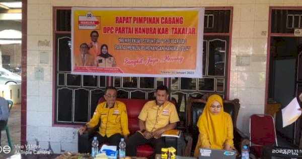 Target Kursi Per Dapil, Partai Hanura Takalar Reposisi Pengurus