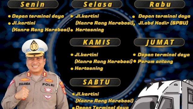 Jadwal SIMLING Makassar 2023 & Syarat Perpanjangan SIM A dan C