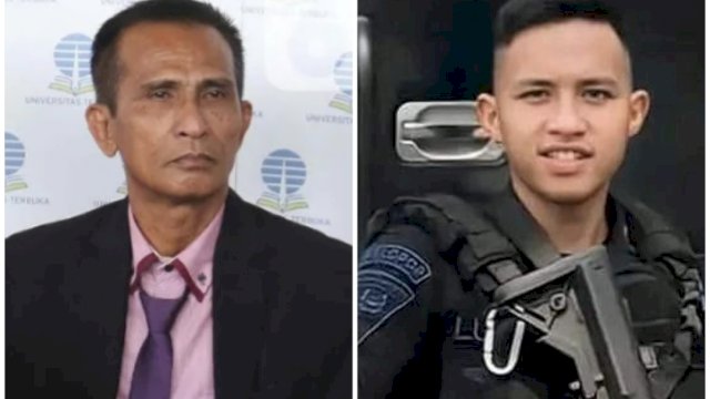 Ayah Yosua, Samuel Hutabarat (kiri) kecewa Eliezer tak dipecat di Polri. Ist
