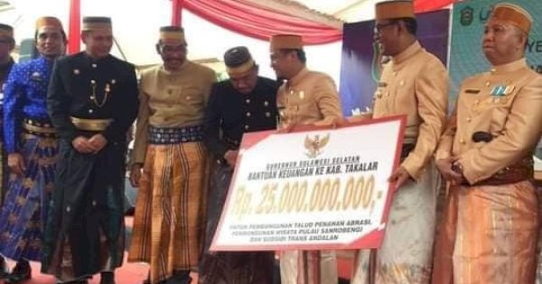 Berikut Kado Pemprov Sulsel di HUT Takalar ke 63