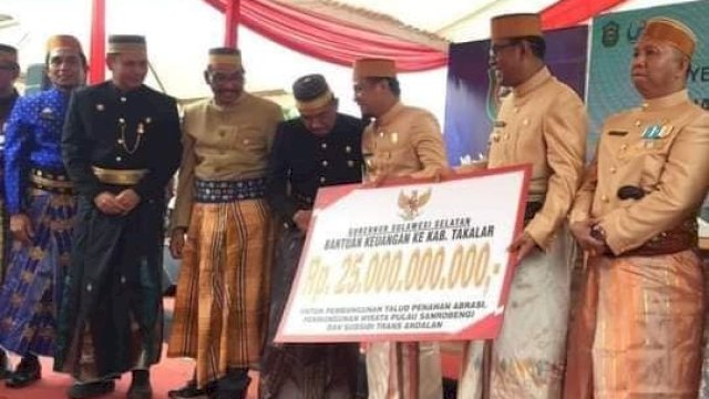 Berikut Kado Pemprov Sulsel di HUT Takalar ke 63