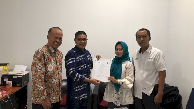 Prodi Ilmu Komunikasi tanda tangani naskah kerjasa sama dengan TVRI Sulsel di Kampus Unismuh Makassar, Rabu (08/03).