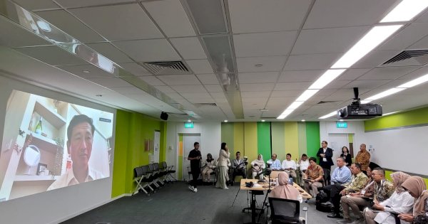 Danny Pomanto Paparkan Makassar Recover di Hadapan Menkes Singapura