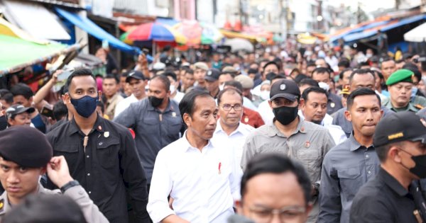 Jokowi Puji Stabilitas Harga Pangan di Makassar, Danny Pomanto: Kita Intervensi Terus