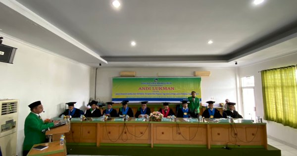 Kepala LLDIKTI IX Andi Lukman Raih Gelar Doktor Manajemen ke- 485 Pascasarjana UMI Makassar