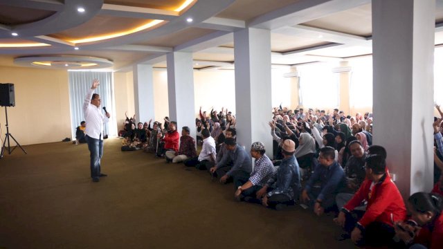 Wali Kota Makassar Moh Ramdhan Pomanto memberi kuliah umum mahasiswa Universitas Muhammadiyah Sidenreng (UMS) Rappang, Sabtu (18/03).