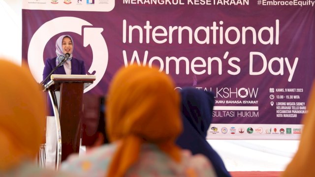 Peringati IWD 2023, Fatmawati Rusdi Sebut Shelter Warga, Lindungi Kaum Perempuan