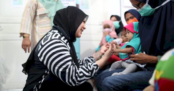Grebek Stunting, Fatmawati Rusdi Ingatkan Orang Tua Perhatikan Asupan Gizi Anak