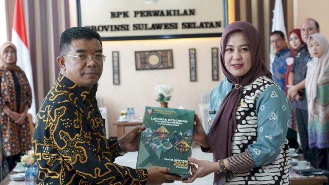 Makassar Kota Pertama Serahkan LKPD, Optimis Raih Opini WTP dari BPK
