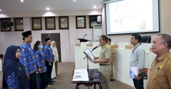 Lantik 220 ASN Baru, Danny Pomanto Tekankan Pentingnya Akhlak, Loyalitas dan Inovatif dalam Bekerja