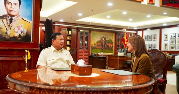 Prabowo dan Najwa Shihab Duduk Empat Mata, Diskusi Negara dan Masa Depan