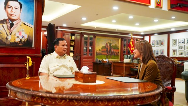 Prabowo dan Najwa Shihab Duduk Empat Mata, Diskusi Negara dan Masa Depan