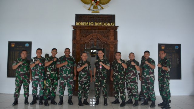 Danlanud Adisutjipto Kunjungi Korem 072/Pamungkas, Ini Kata Danrem