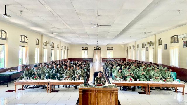 Kostrad Berulang Tahun ke-62, Yonarmed 11 Kostrad Gelar Syukuran