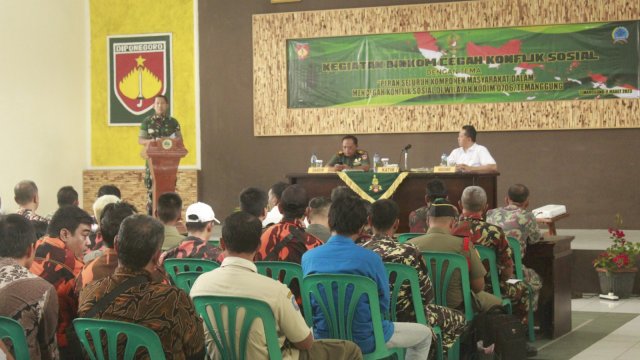 Jelang Pemilu 2024, Kodim Temanggung Ajak Komponen Bangsa Cegah Konflik