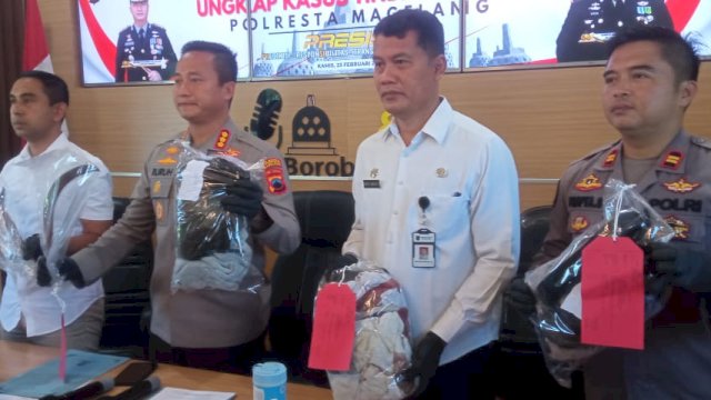 Polresta Magelang Amankan Tiga Pelaku Kriminal Jalanan di Gragab