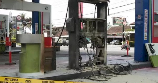 SPBU Salam Magelang Digoyang “Si Jago Merah”