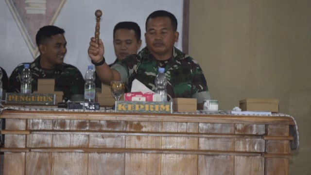 Yonarmed 11 Kostrad Gelar RAT Primkop Dharma Putra Guntur Geni 2022