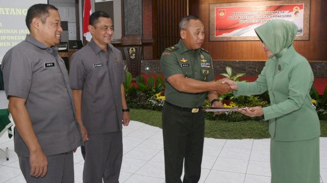 Irdam IV/Diponegoro Pimpin RAT Pusat Koperasi Kartika Tutup Buku 2022