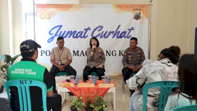 Jum&rsquo;at Curhat Kapolres Magelang Kota, Warga Magersari Keluhkan Monyet