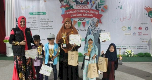 SD Islam Athirah 2 Bukit Baruga Makassar Sukses Gelar Forsa Lomba Antar TK Se-Sulsel 2023