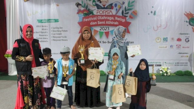 SD Islam Athirah 2 Bukit Baruga Makassar Sukses Gelar Forsa Lomba Antar TK Se-Sulsel 2023