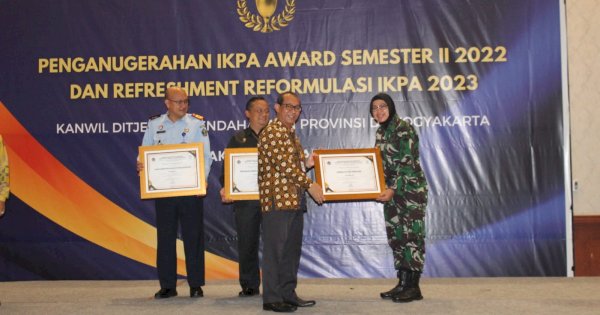 Kabar Gembira..! Korem 072/Pamungkas Peringkat Tiga IKPA Award