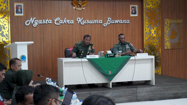 Korem 072/Pamungkas Jalani Audit Kinerja dari Itjen TNI