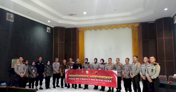 Anggota Satpam Candi Borobudur Terima Penyuluhan dari Satbinmas Polresta Magelang dan Mahasiswa STIK
