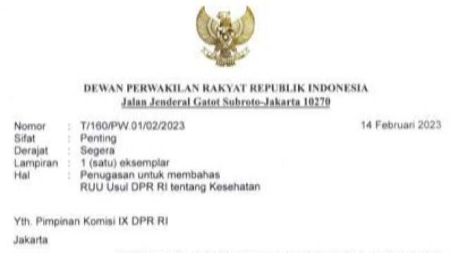 NasDem Apresiasi Pimpinan DPR Menugaskan Komisi IX Jadi Leading Sector RUU Kesehatan