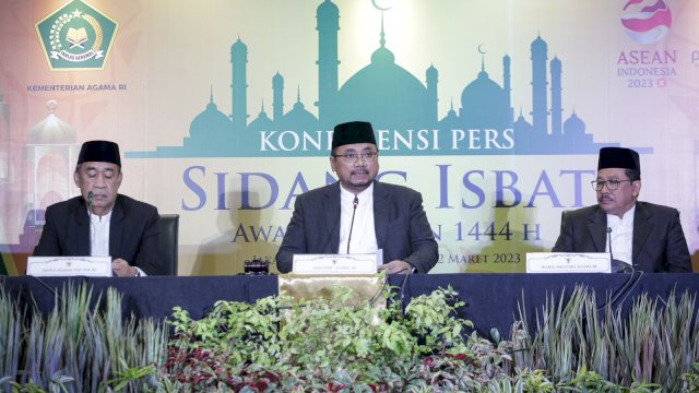 Pemerintah Tetapkan Awal Ramadan Kamis 23 Maret 2023