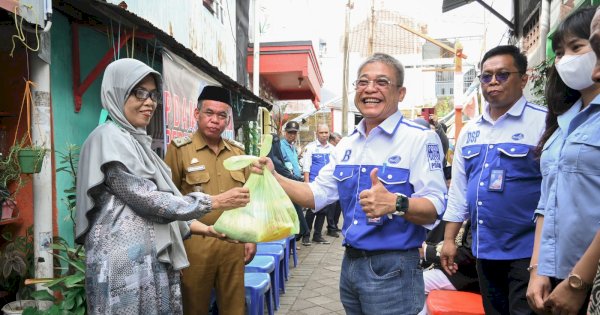 Program #PDAMPeduli Direksi Turun Distribusi Bantuan
