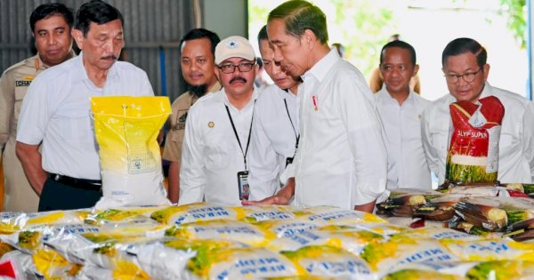 Jokowi Sambut Baik Rencana Hadirnya Pasar Induk Beras di Sulsel