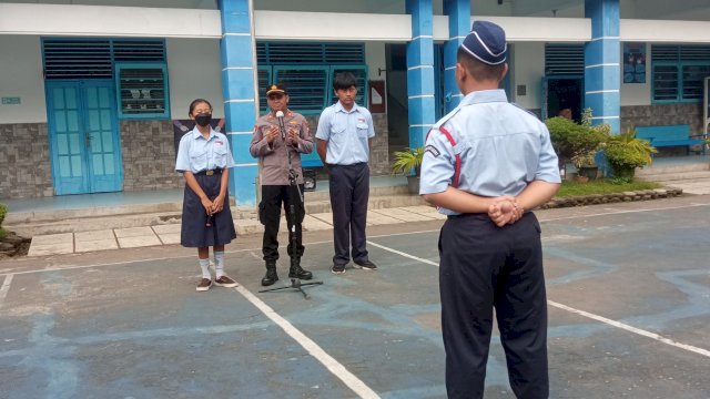 SMP Bentara Wacana Dukung Kapolsek Muntilan Masuk Sekolah, Ini Alasannya