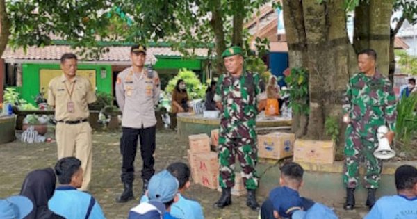 Dua Ratusan Pelajar Seleksi Paskibra, Kapolsek Muntilan Ingatkan Peserta tentang Kepribadian