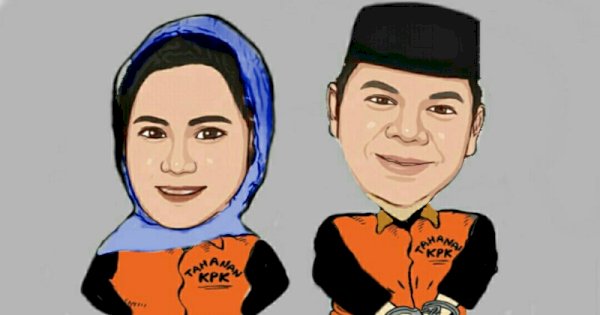 Sah! Bupati Kapuas dan Istri, Jadi Sejoli Terangka Kasus Korupsi
