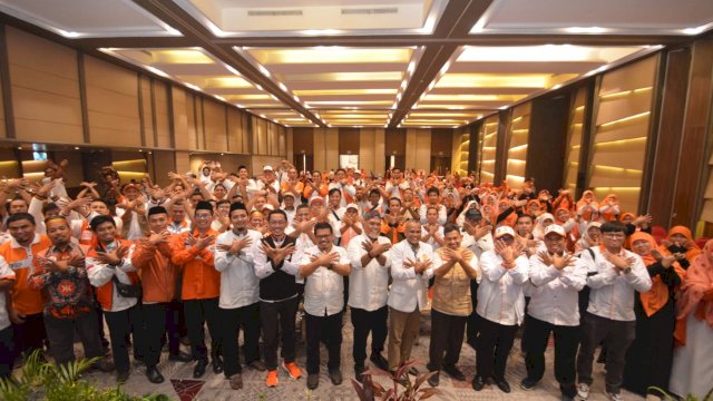 Konsolidasi PKS Sulsel, Minggu (19/3). Ist