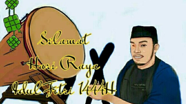 Karikatur perayaan Hari Raya Idul Fitri (Dodi/harian.news)