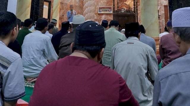 Jamaah masjid. Ilustrasi
