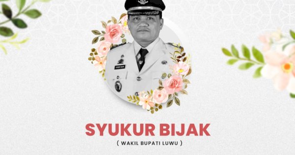 Danny Pomanto: Pemkot dan Masyarakat Makassar Berduka Atas Meninggalnya Wakil Bupati Luwu