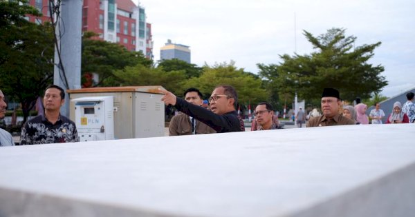 H-2 Peringatan Hari OTDA XXVII di Makassar, Danny Pomanto Finalisasi Kedatangan Menteri dan Upacara di Anjungan Pantai Losari