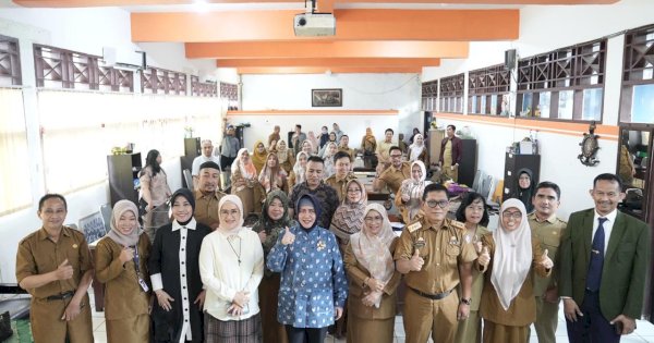 Bunda PAUD Makassar Sambangi Dua Sekolah, Tinjau Implementasi Hasil Studi Tiru