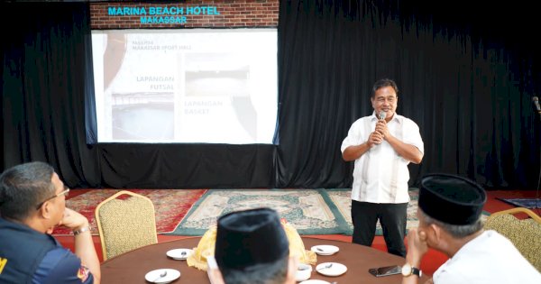 Dukung Kemajuan Olahraga, Reza Ali Bangun GOR ‘Makassar Sport Hall’