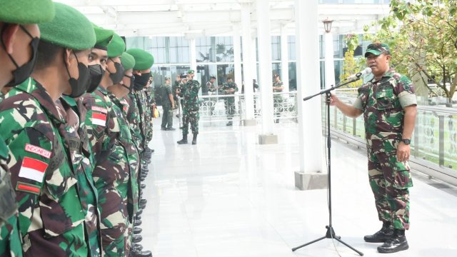 Ratusan Prajurit Yonif 405/Surya Kusuma Tiba di Semarang Usai Purna Tugas di Papua