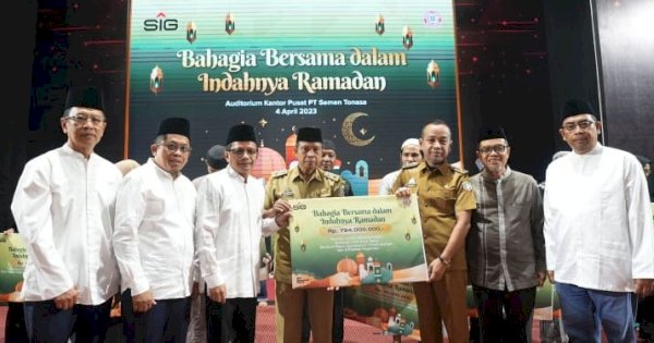 Semen Tonasa Bantu Ponpes dan Panti Hingga Warga Desa Ring 1