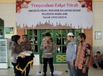 Kapolresta Magelang Pimpin Ijab Kabul Penyerahan Zakat Fitrah di Masjid Al Muttaqien