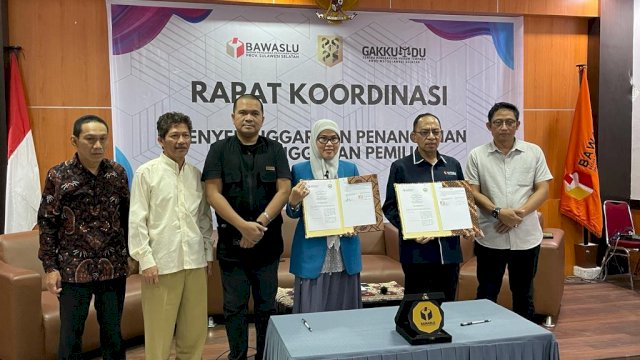 Rektor UIM Majdah Teken MoU dengan Bawaslu Sulsel, Dukung Pemilu Berkualitas